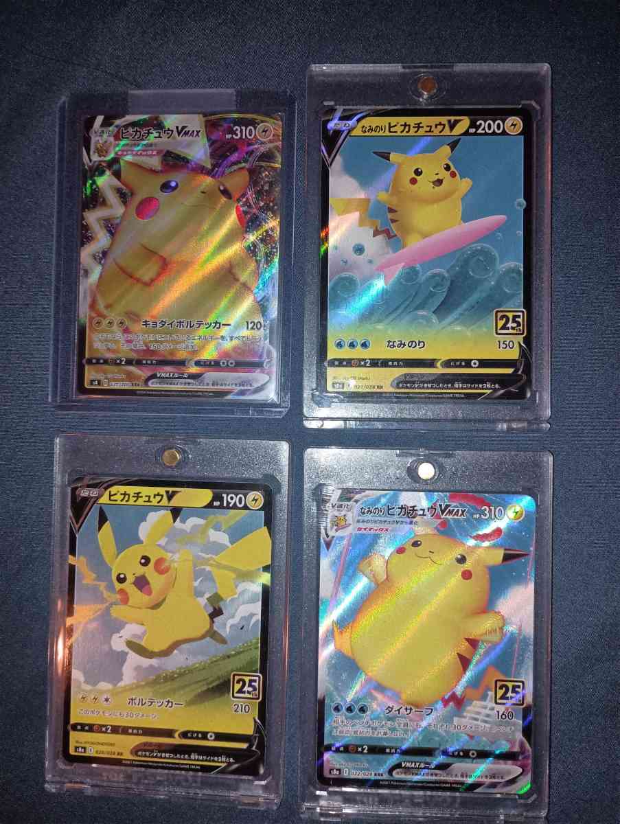 Pokemon cards Pikachu