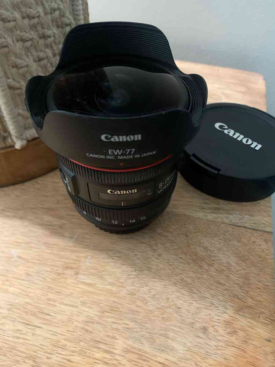 Camera Canon Fish Eye Lens