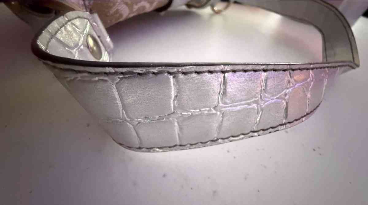 AUTHENTIC Vintage Y2K Guess Mini Shoulder Bag  Silver Studde