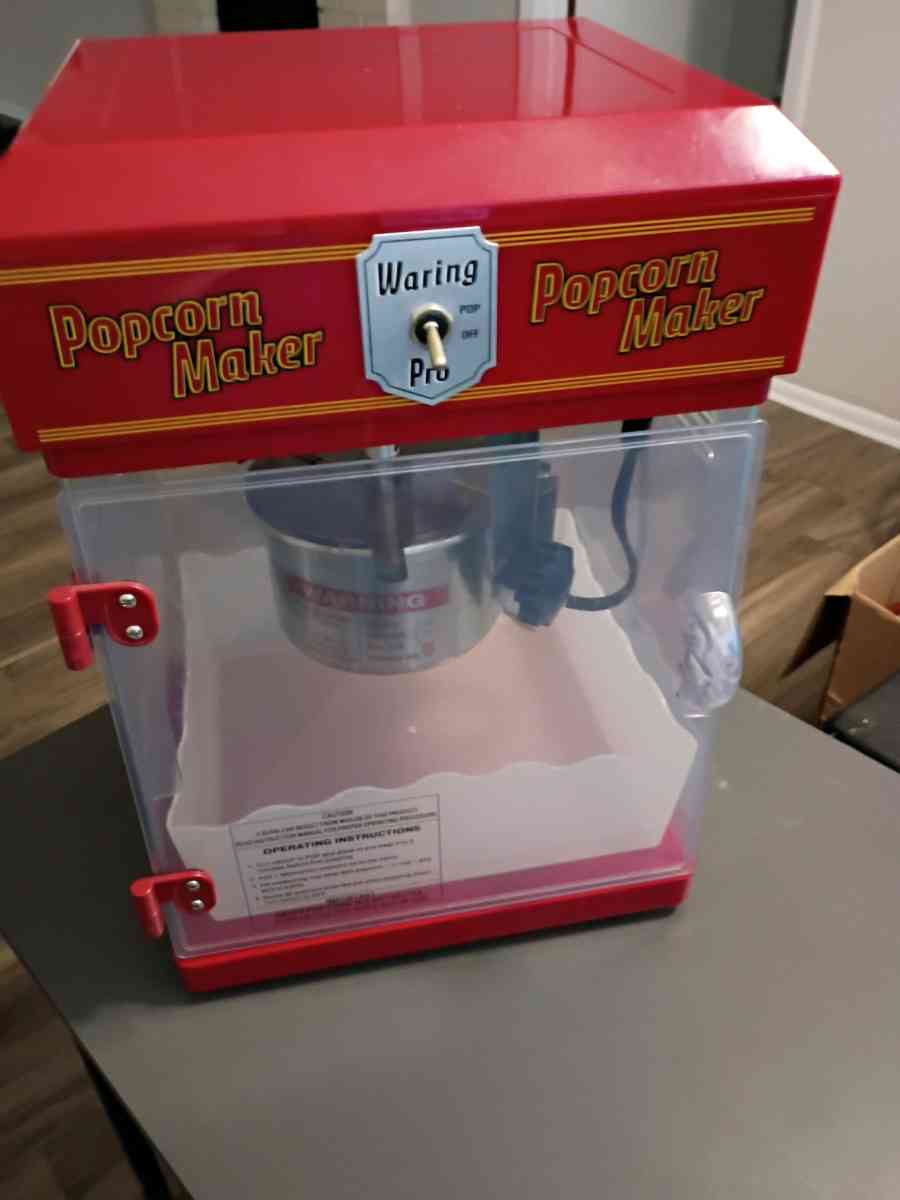 Waring pro popcorn maker