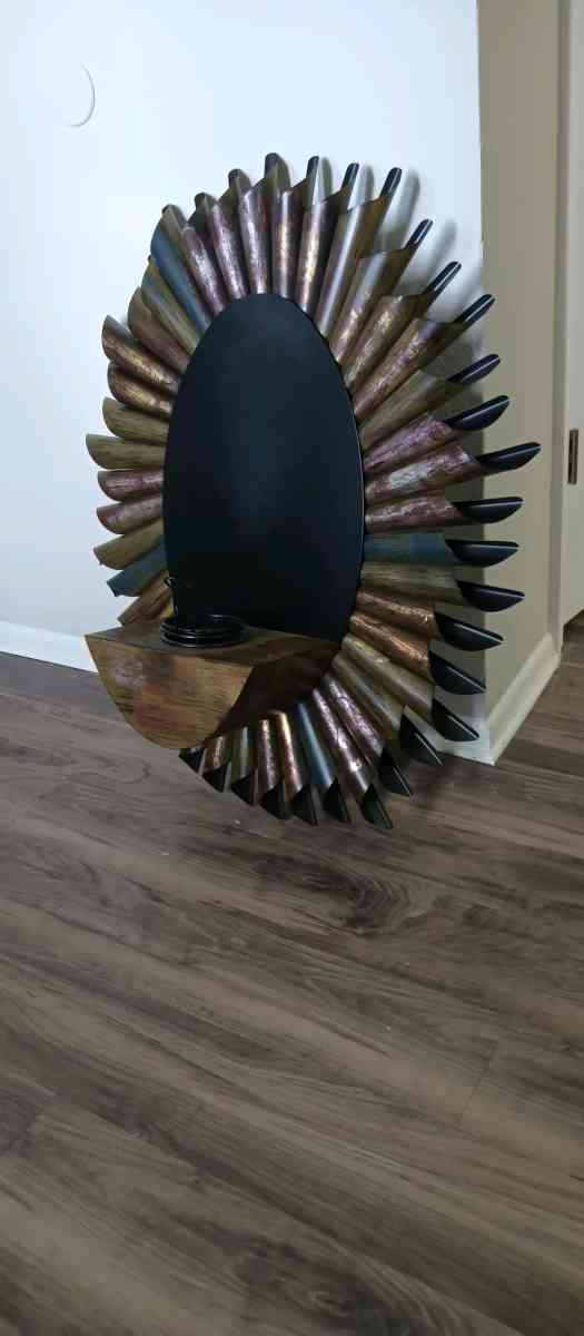 Vintage Wall decor with candle holder