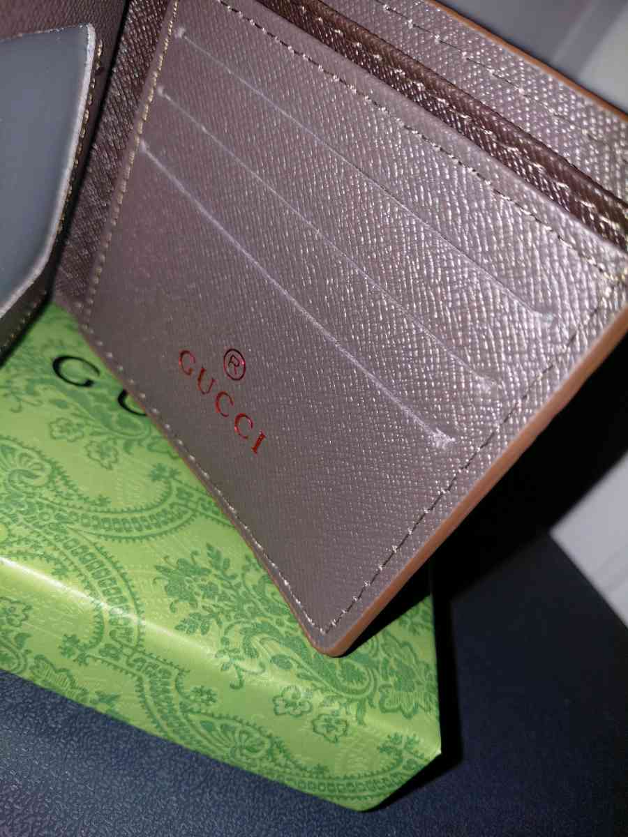 Brown And Tan Wallet